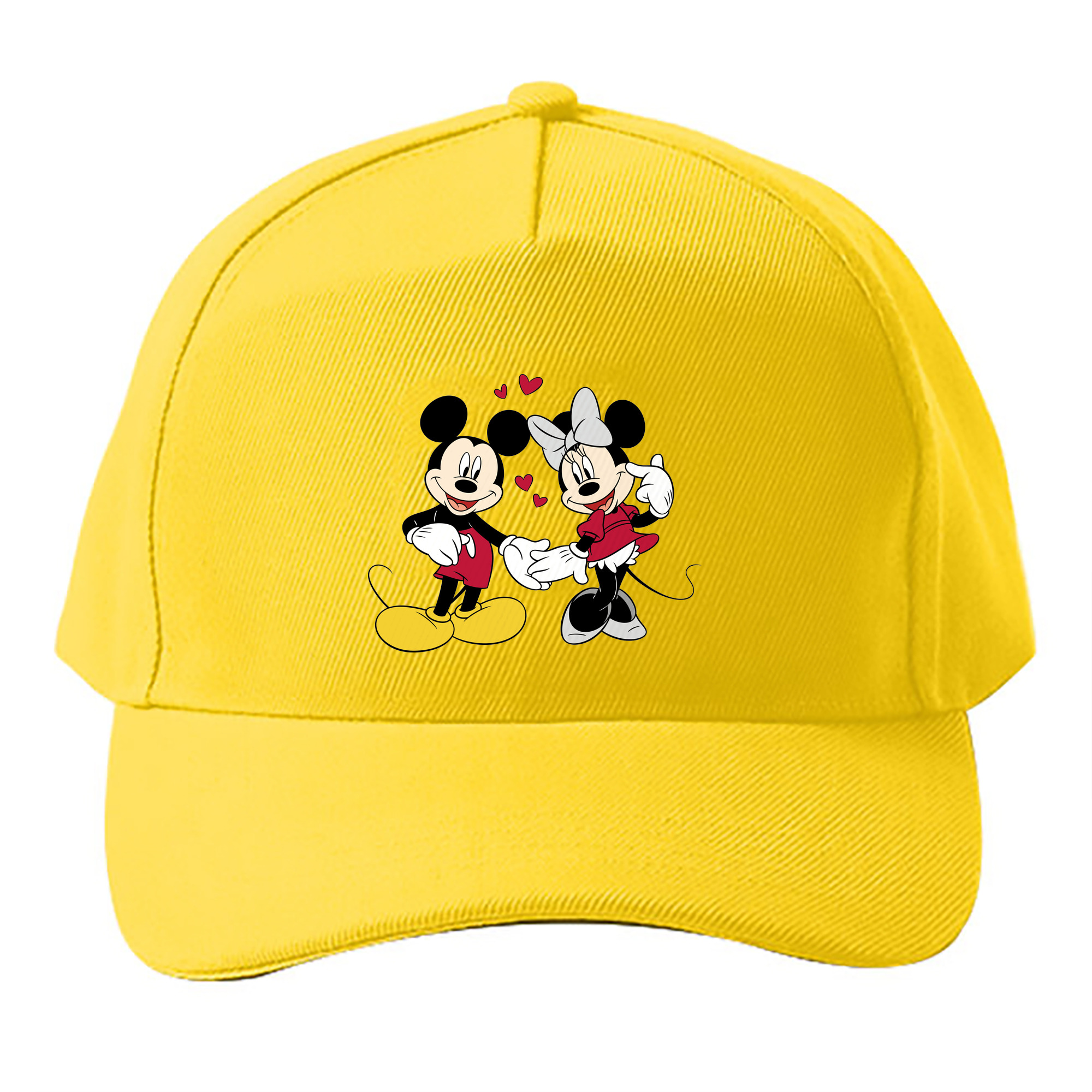 （画像用） ミッキーマウス Mickey Mouse ベースボールキャップ 綿100％ 男女兼用 帽子 スポーツ